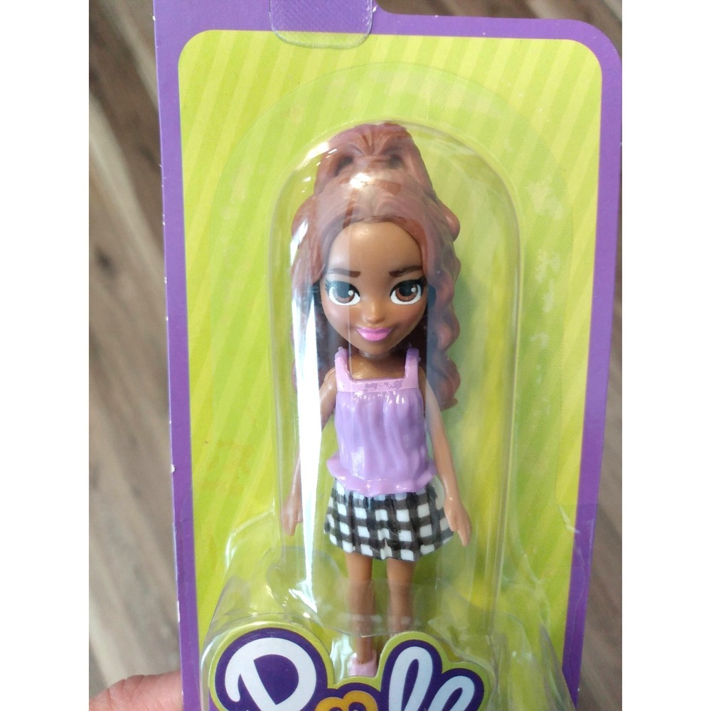 POLLY POCKET 3pc Lot SHANI & FRIEND Diverse Ethnic Fashion Dolls - Picture 4 of 5